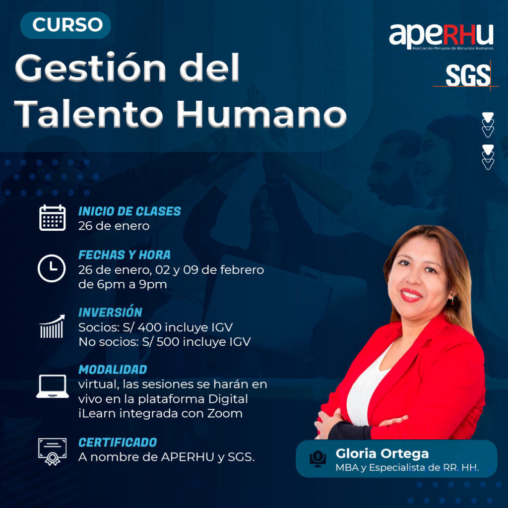 Curso: Gestión Del Talento Humano - APERHU